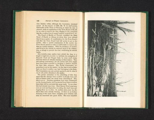Effect of a dam on the Raquette