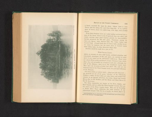 Island in Sacandaga Lake
