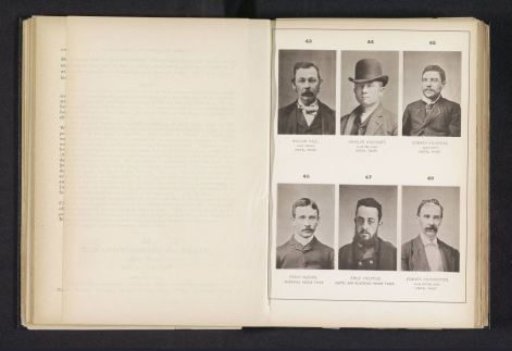 Six portraits of hotel thieves