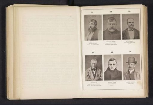 Six portraits of pickpockets and swindlers