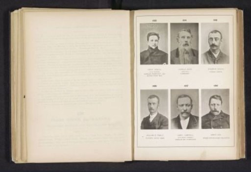 Six portraits of swindlers