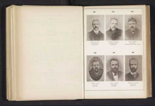 Six portraits of pickpockets