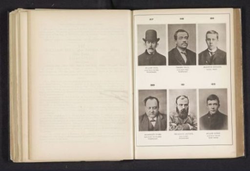 Six portraits of pickpockets and swindlers