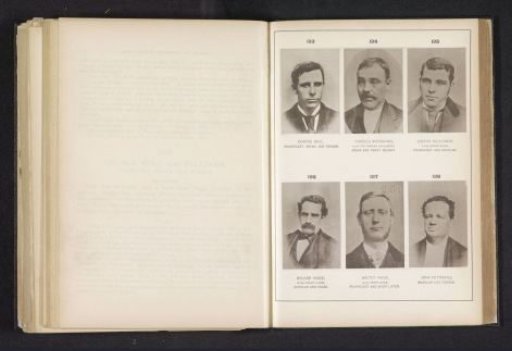 Six portraits of swindlers and burglars