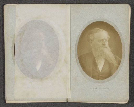 Retouched Portrait of an Unknown Man with a Beard