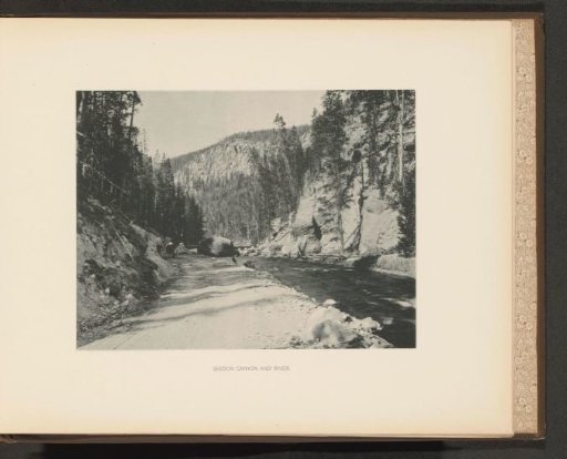 Gibbon Canyon and river