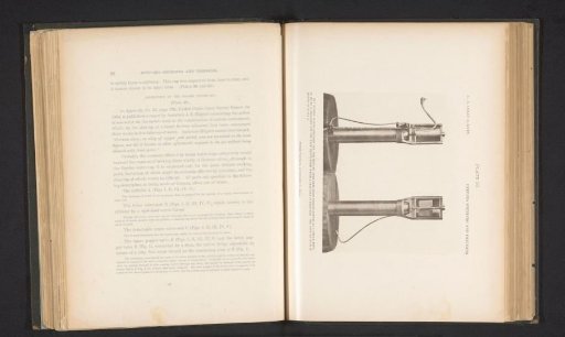 Two views of a water sampling vessel
