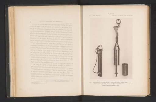 Thermometer case and a sounding rod