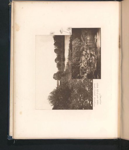 View of a river in Sleepy Hollow and a view of a stream in Sleepy Hollow