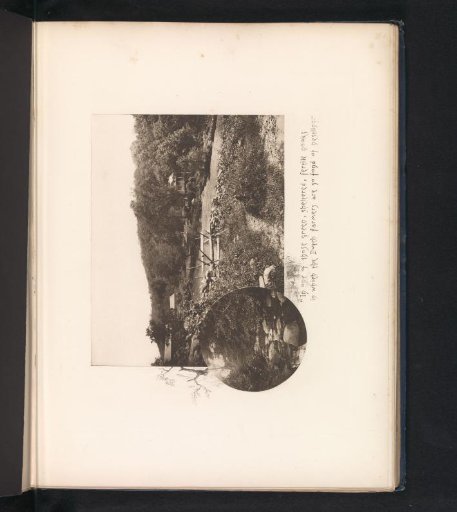Stream in Sleepy Hollow and a view of a farmstead in Sleepy Hollow