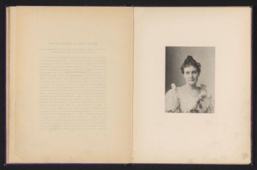 Portrait of Anne Sullivan, Helen Keller's teacher