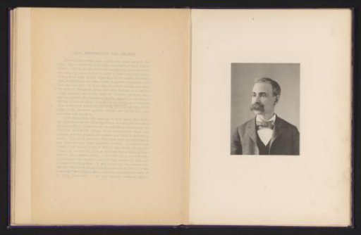 Portrait of Merton S. Keith, a teacher of Helen Keller