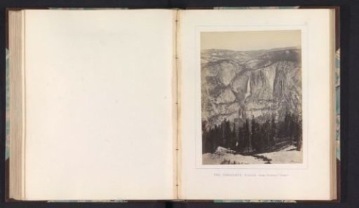 View of Yosemite Falls from Sentinel Dome