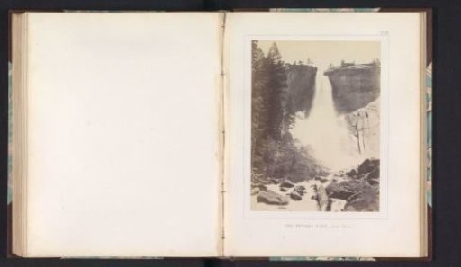 View of Nevada Falls in Yosemite Valley
