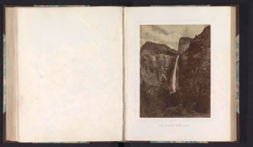 View of Bridalveil Fall in Yosemite Valley