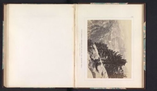 View of Yosemite Valley with Nevada Fall and Merced Fall from Glacier Point