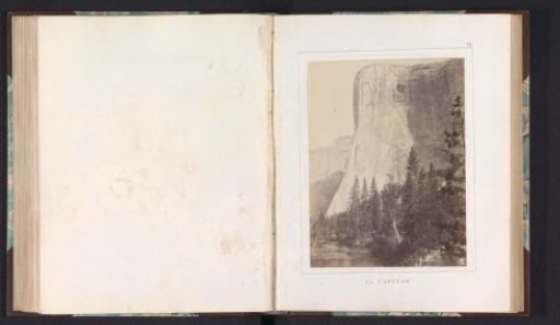 View of El Capitan in Yosemite Valley