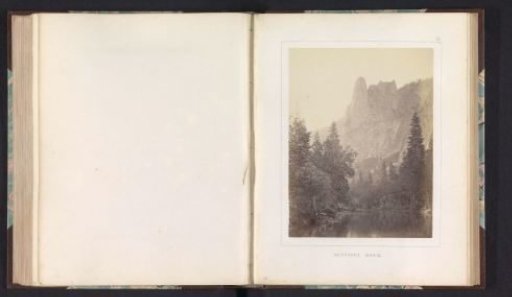 View of Sentinel Rock in Yosemite Valley