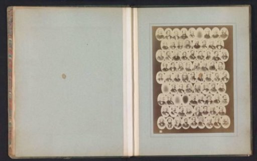 Composite group portrait of members of the National Assembly of 1874