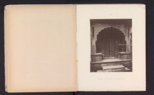 View of a doorway of a house in Multan, Punjab, Pakistan