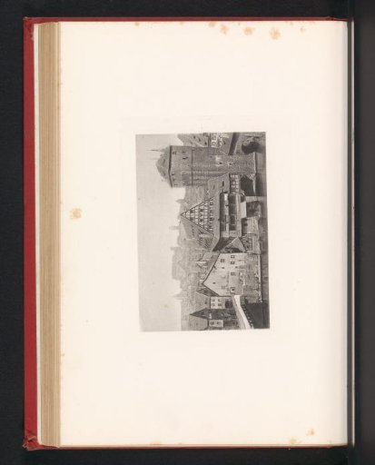 View of Nuremberg with the Maxbrücke and the Henkersteg