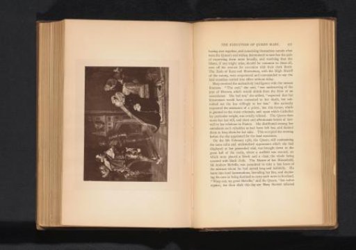 The death warrant, Mary Queen of Scots