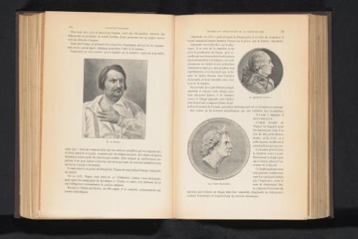 Photographic reproduction of a portrait of Honoré de Balzac