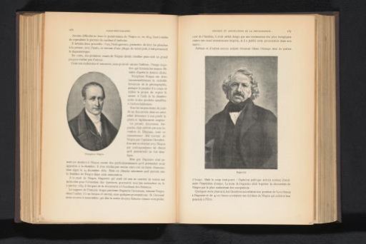 Photographic reproduction of a portrait of Nicéphore Niépce