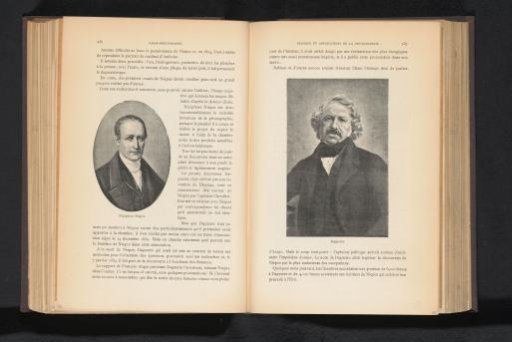Photographic reproduction of a portrait of Louis Daguerre