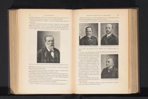 Portraits of Louis Pasteur, Jacques-Joseph Grancher and Jean-Martin Charcot