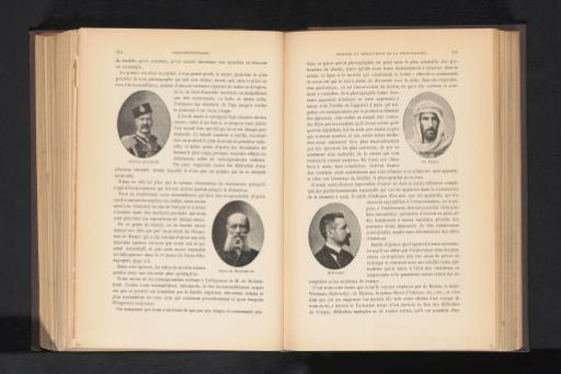 Portraits of Pierre Savorgnan de Brazza and Jean Dybowski