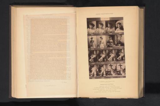 Sixteen portraits of Jane Pierny in various theatrical roles