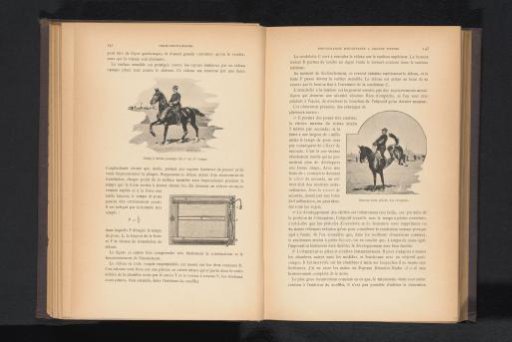 Man on a horse at a gallop