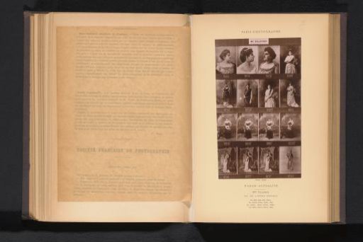 Sixteen portraits of Angèle Villefroy