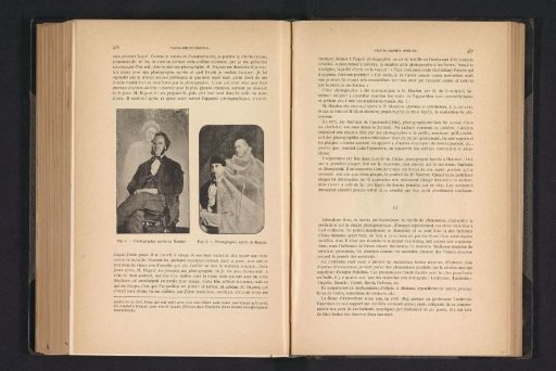 Two portraits of unknown men with apparitions