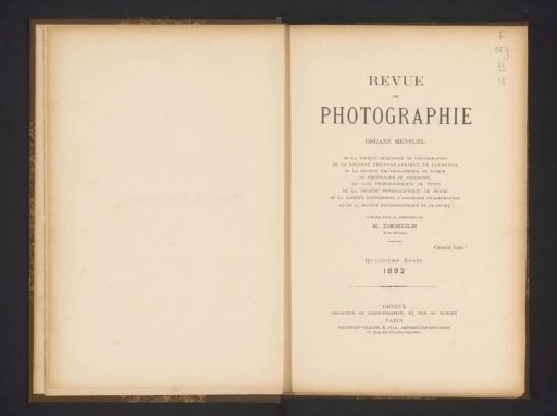 Revue de photographie