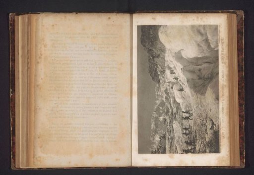 View of Alpine Hunters in the Mountains of Pelvoux