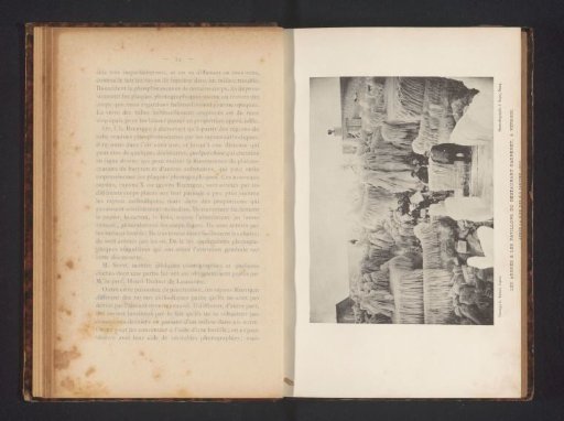 Group of men in a frozen pavilion
