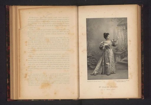 Blanche Ollivier during a scene from Femme à Papa