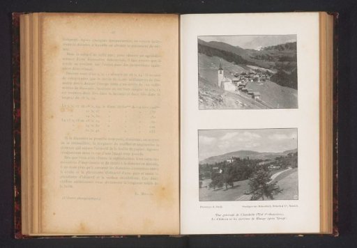 View of the castle and surroundings of Blonay, Switzerland