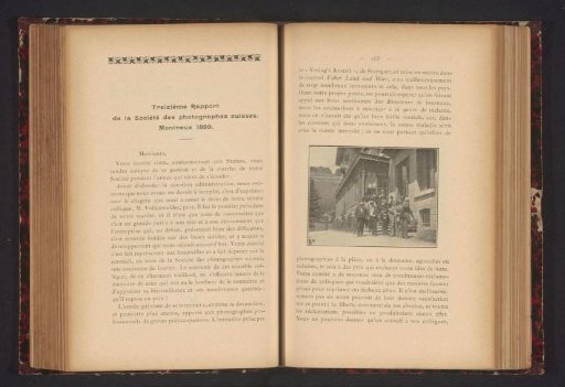 Group of Men on the Street, Probably Members of the Société des Photographes Suisses