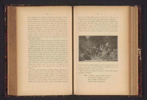 Group of Men and Women in a Wooded Area, Probably Members of the Société des Photographes Suisses