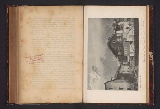 View of the Post Office, Probably in Switzerland