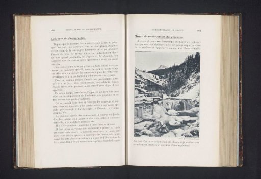 Mountain landscape in the snow with a hut