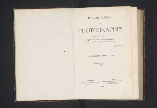 Revue suisse de photographie