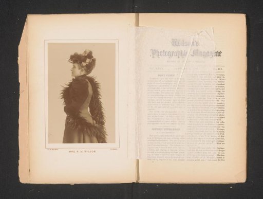 Portrait of Mrs. R. M. Wilson