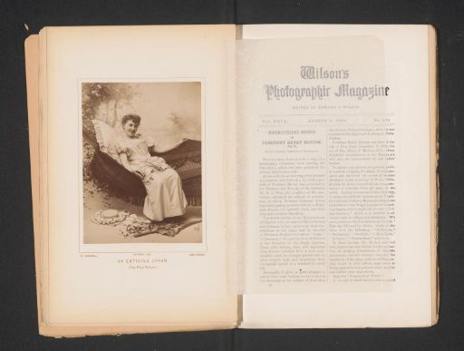 Portrait of an unknown woman in a hammock