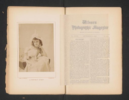 Portrait of an unknown woman with a fan