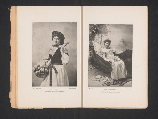 Portrait of an unknown woman selling toys