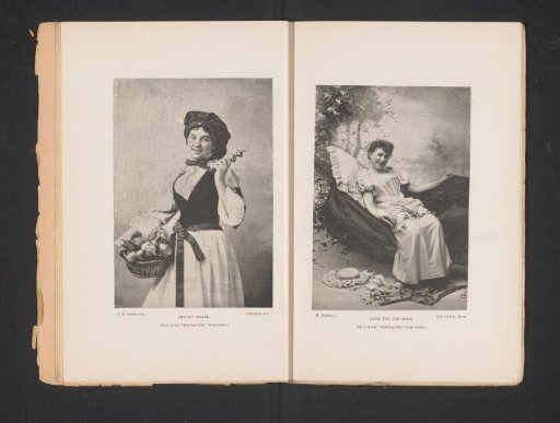 Portrait of an unknown woman in a hammock